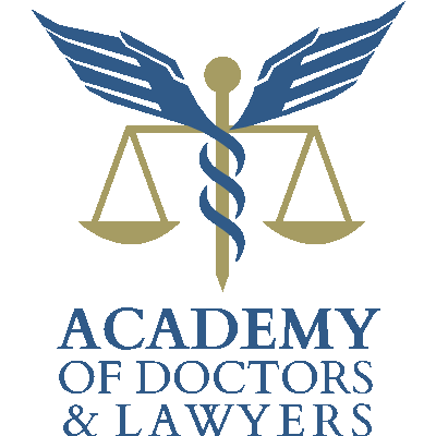 academy of doctors and lawyers logo stacked