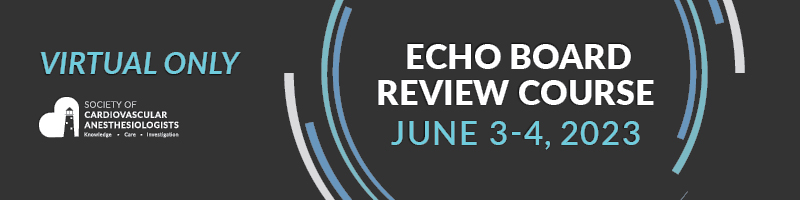 SCA Echo Board Review Course
